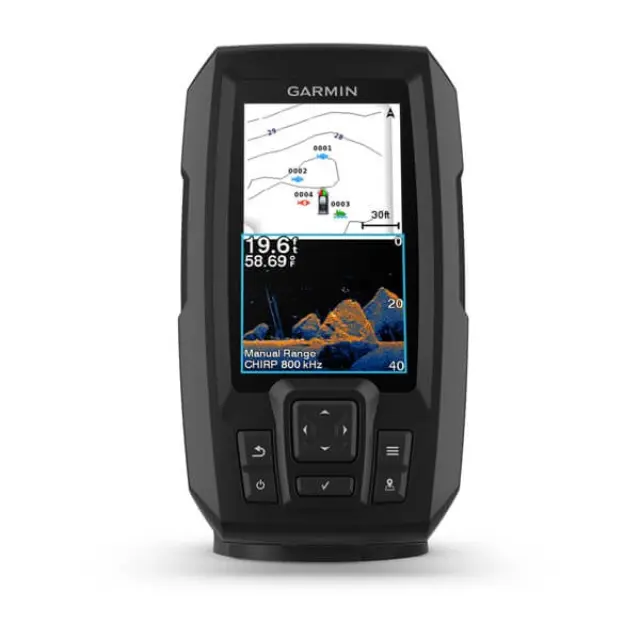 Garmin GPS / Βυθόμετρο / Ραντάρ Striker Vivid 4cv 4.3" 272 x 480 με Αισθητήριο GT20