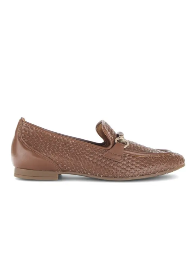 Gabor Μοκασίνια-Loafers Γυναικείο δέρμα Καφέ GAB/85218 28-COGNAC 3