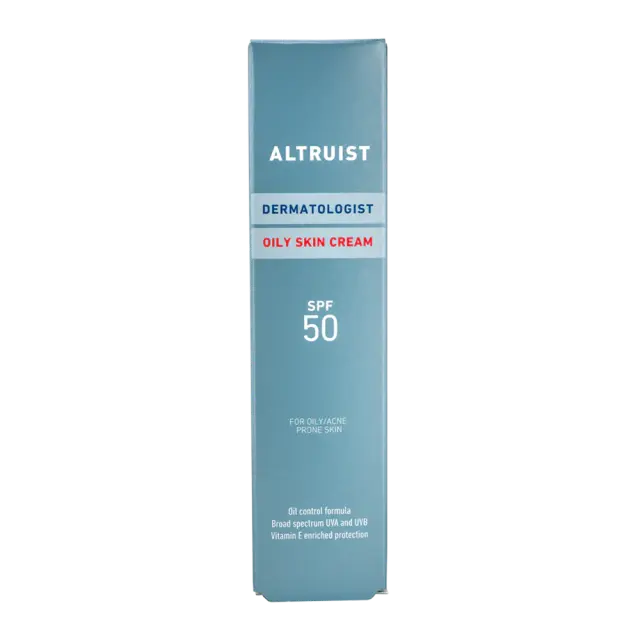Altruist Oily Skin Cream SPF50 ειδικά σχεδιασμένη για λιπαρό και ακνεϊκό δέρμα 50ml 3