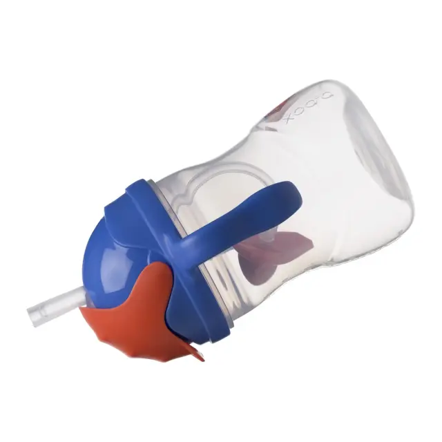 B.Box Superman Εκπαιδευτικό Ποτηράκι με Καλαμάκι 240ml 6+ Μηνών 3