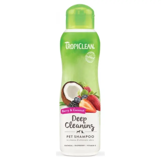 Tropiclean Deep Cleanse Σαμπουάν Σκύλου & Γάτας 355ml Μονόχρωμο