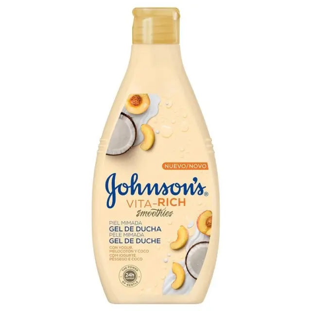 Johnson's Αφρόλουτρο Vita-Rich Yoghourt-Peach-Coconut 750ml