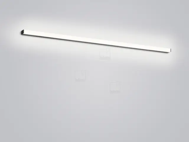 LADO-S Φωτιστικό Μπάνιου LED Μαύρο Ματ IP44 120cm κατάλληλο για καθρέφτη 3