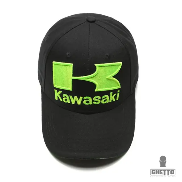 Ghetto Cap Embroidery Kawasaki 6-Panel 3