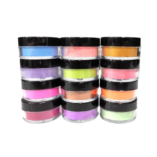 Σκόνη νυχιών σετ 12 διαφορετικά χρώματα - Nail powder Z691604