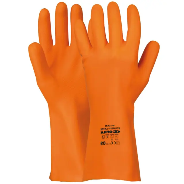 Γάντια Χημικών Λάτεξ Cofra Sturdy-Latex - 8 (M) 2