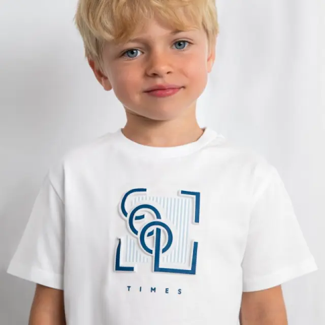 Mini 2 έως 10 ετών Μπλούζα λευκό