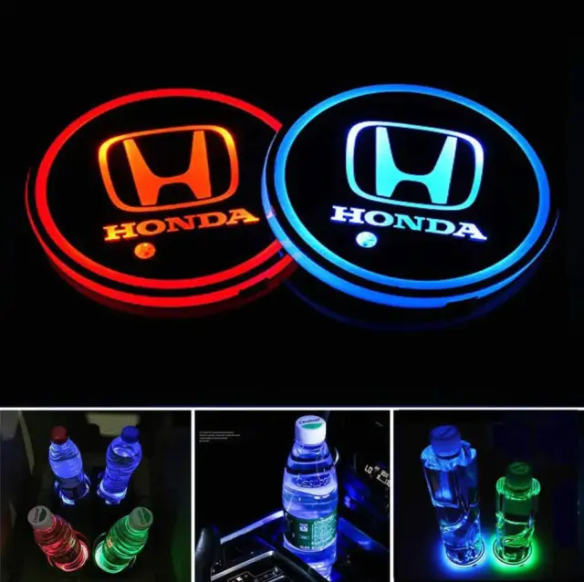 Φωτάκι Led ποτηροθήκης Honda με 7 χρώματα - 1τμχ OEM
