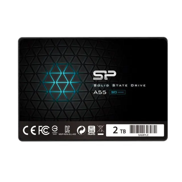 Silicon Power Δίσκος SSD Ace A55 2TB Sata III (SP002TBSS3A55S25)