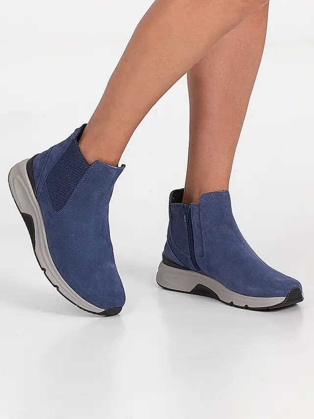 Gabor Μποτάκια Γυναικείο δέρμα Nubuck Μπλέ GAB/96881 26-JEANS - 39 2