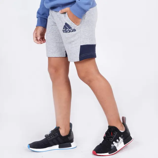 Adidas Badge of Sport Αθλητικό Παιδικό Σορτς H07744 Γκρι - 15-16 χρονών 2