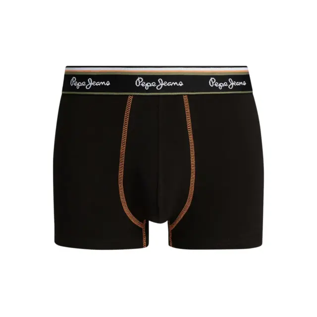Pepe Jeans Ανδρικό Boxer Sven Trunk - Τριπλό Πακέτο, Χρώμα Cedar Wood - S 2