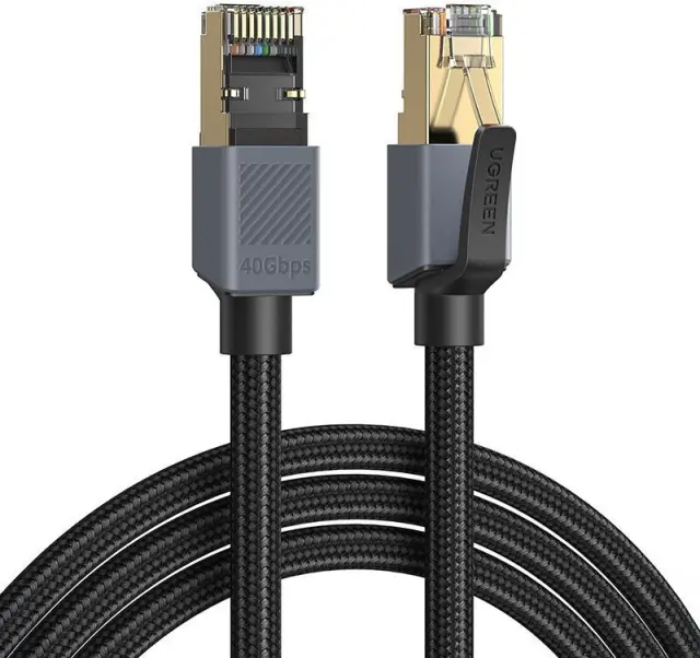 Ugreen Cat.8 F/FTP LAN Cable Black 1m (95932)