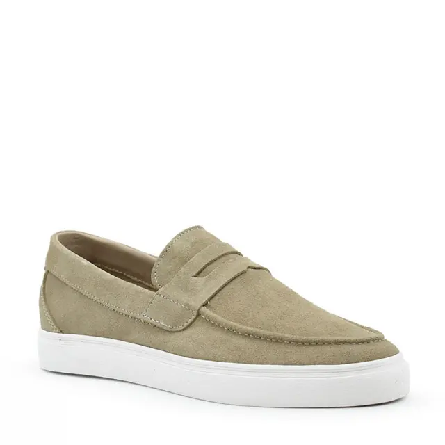 Ανδρικά Δερμάτινα Loafers s.Oliver 2177869.8112 Μπεζ Suede Μπεζ S. Oliver - 44 2