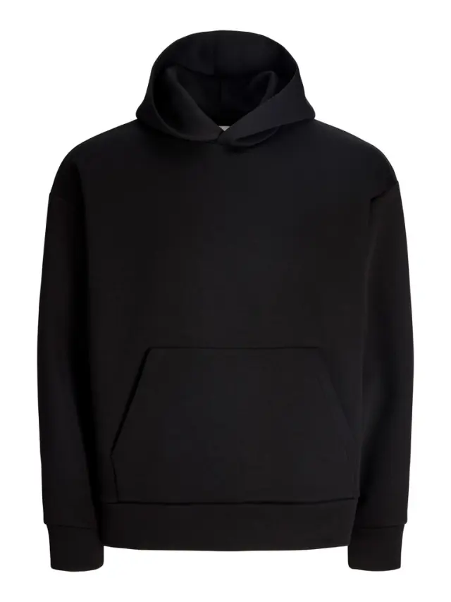 JJEBARRON SWEAT HOOD NOOS - Black