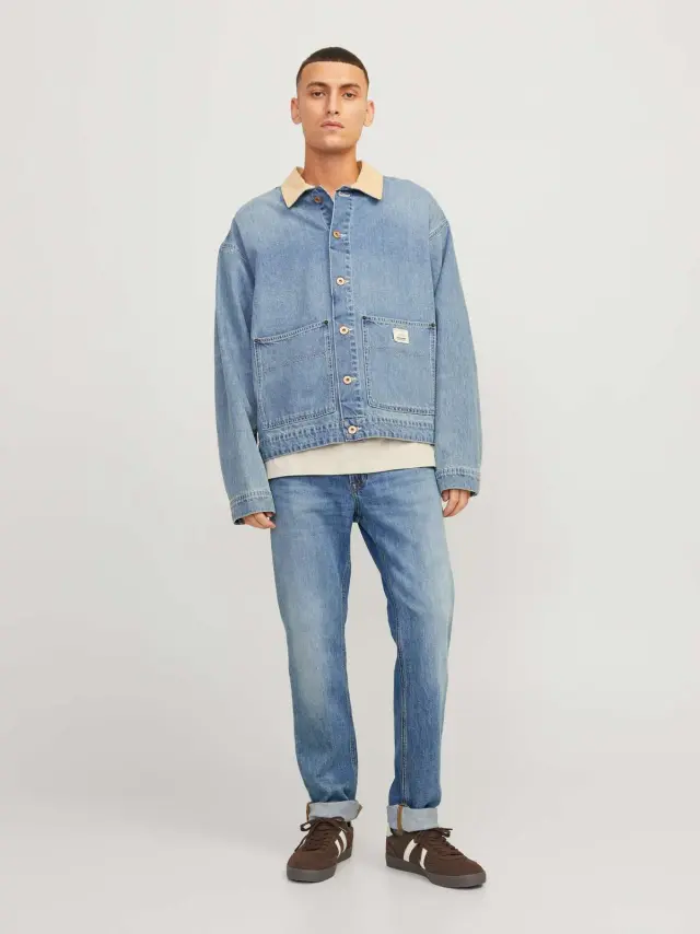 JJICLARK JJORIGINAL AM 416 NOOS Blue Denim - 38 , 34 2
