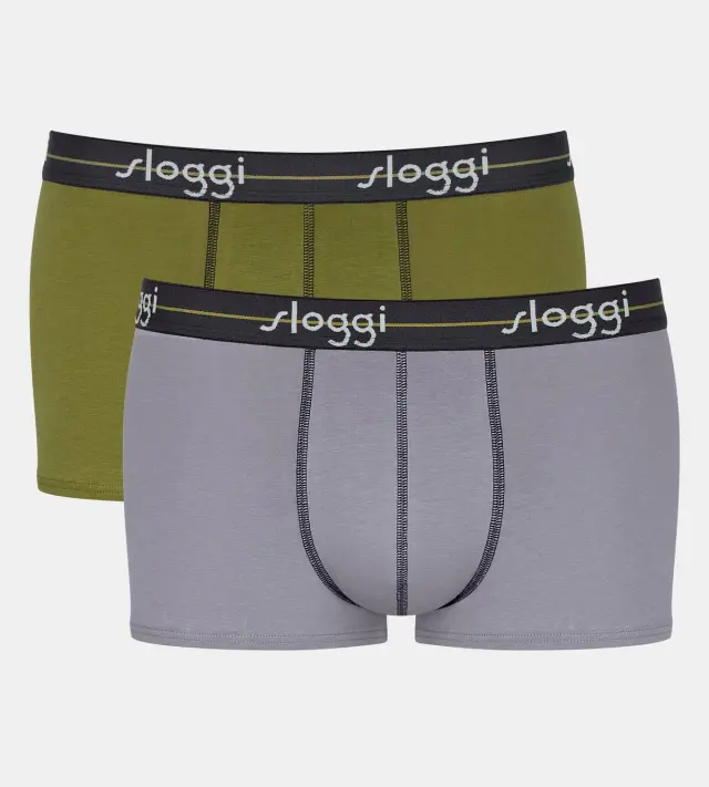Sloggi Men Μποξεράκια Start Hipster Συνδυασμός Taupe 2-Pack