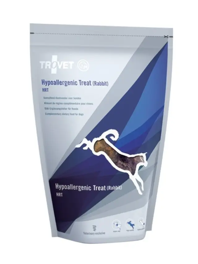 TROVET Hypoallergenic Treat HRT with rabbit - Dog treat - 250g