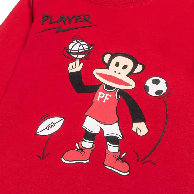 Μπλούζα Paul Frank με ανάγλυφα στοιχεία 3