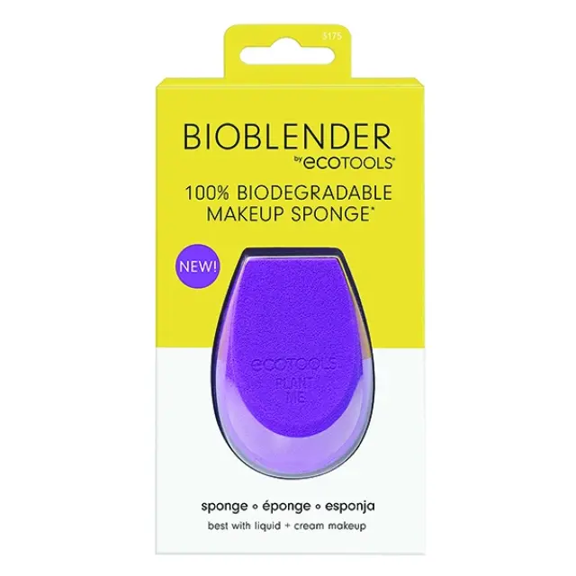 EcoTools Bioblender Make-Up Beauty Sponges for Liquid and Cream Foundation Purple