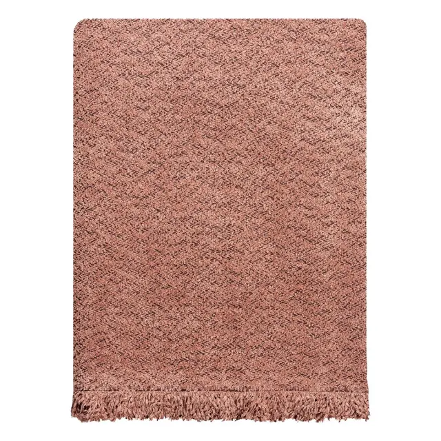 Διακοσμητική Μαξιλαροθήκη 42x42 Beauty Home Lamb 100% Chenille- 8570 Pink 3