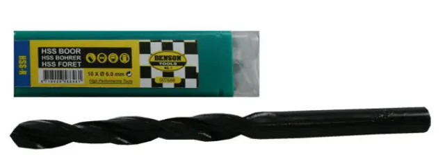 HSS drill 6.0 mm 10 pieces