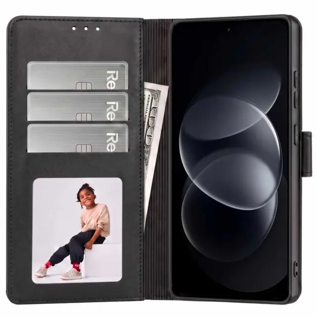 Tech-protect Wallet Xiaomi Redmi Note 17 Pro 5g Matte Black 3
