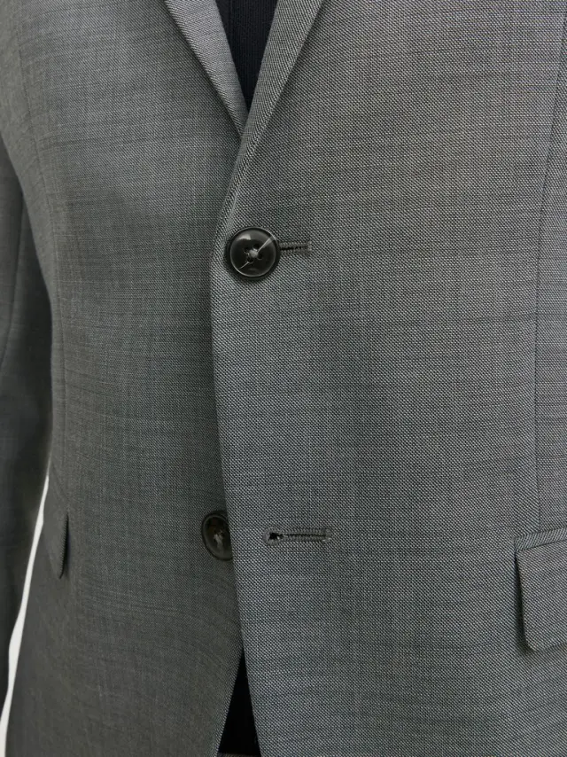 JPRSOLARIS BLAZER NOOS Light Grey Melange