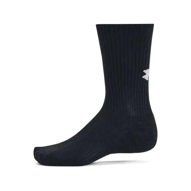 Under Armour Unisex Performance Tech 3 Pack Crew Socks Μαύρο 1386311-001 (Under Armour) 2