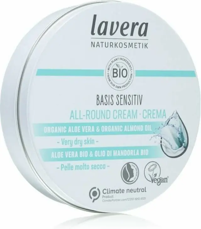 Lavera Basis Sensitiv Ενυδατική Κρέμα Σώματος για Ξηρές Επιδερμίδες 150ml