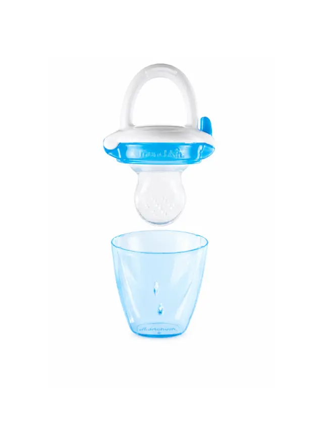 BABY FOOD FEEDER BLUE