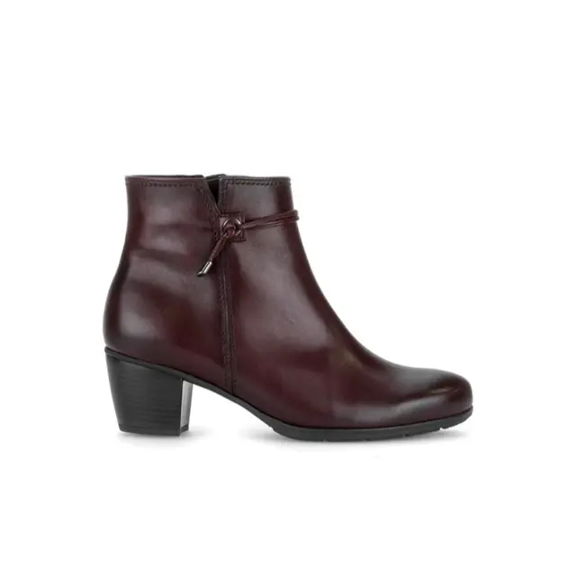 Gabor Μποτάκια Γυναικείο δέρμα Μπορντώ GAB/55522 003-BORDO - 40