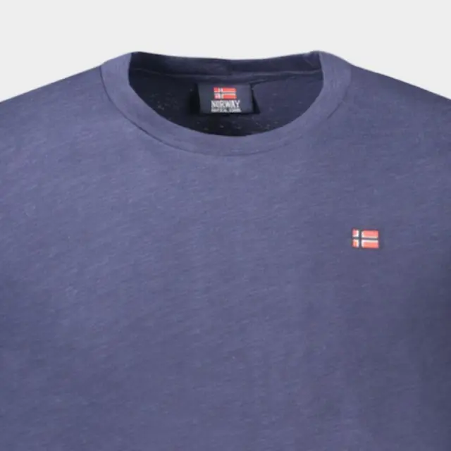 Norway Nautical School - Ανδρικό T-shirt Κοντομάνικο 836016-NAVY Μπλε Ναυτικό - 2XL 3