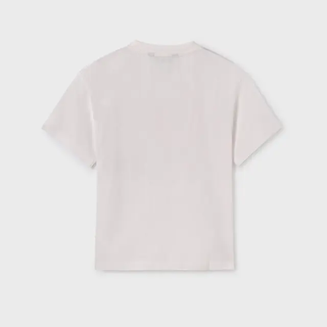 Junior 10 έως 18 ετών Μπλούζα τσέπη Better Cotton κρεμ - 14Ε 3