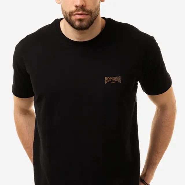 T-shirt Noshame® Μαύρο με τύπωμα Tokyo - 122520 - XXL 3