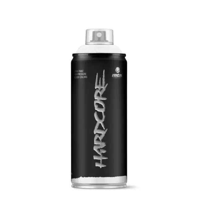 MTN Hardcore Matte Spray Paint HRV Matte White - 400ml