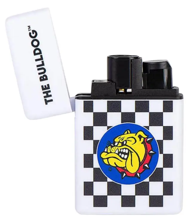 The Bulldog Amsterdam X-Zentas JetFlame Αντιανεμικός Αναπτήρας - Framed Logo (Black) 2