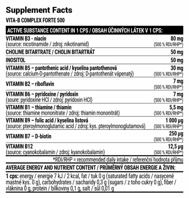 Extrifit Vita-B Complex 2