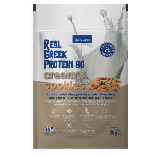 Shot Πρωτεΐνης με γεύση Cream & Cookies 30g