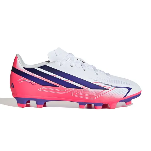 adidas Performance Kids F50 Hyperfast Club FG/MG J Λευκό KK1308 (adidas Performance)