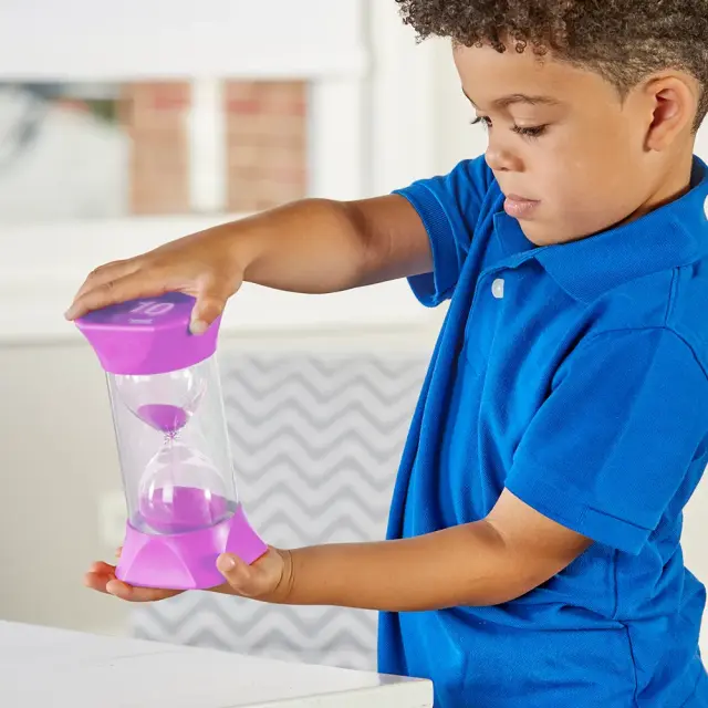 hand2mind Κλεψύδρα Jumbo Sand Timer - 10 Λεπτά 93069 3