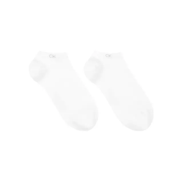 Calvin Klein Ανδρικές Κάλτσες Sneaker Logo - 2 Ζεύγη, Χρώμα Λευκό - 39-42 2