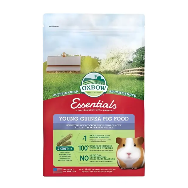 Oxbow Πλήρης Τροφή Ινδικού Χοιριδίου Essentials Young Guinea Pig 2,28Kg Μονόχρωμο