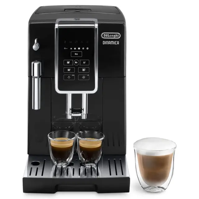 De'Longhi Αυτόματη Μηχανή Espresso Dinamica 1450W 15bar Black (ECAM350.15.B)