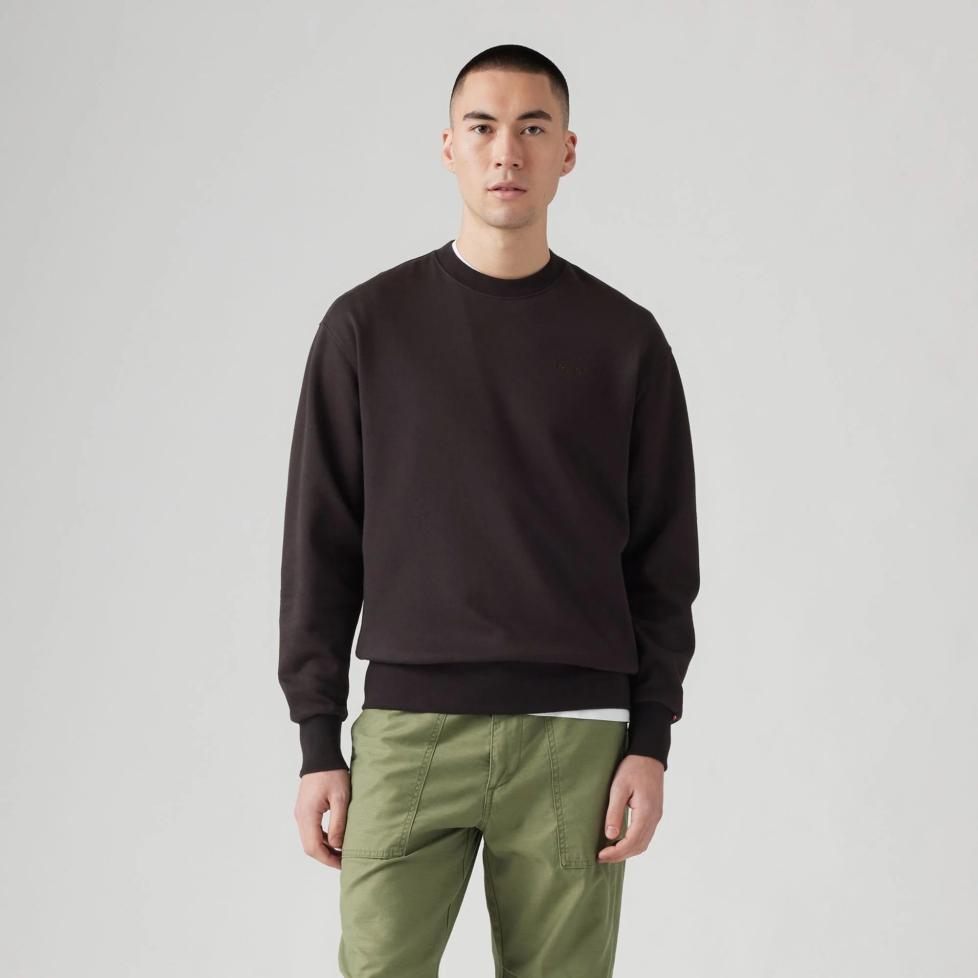 Levi's Authentic Crew Μαύρο Black