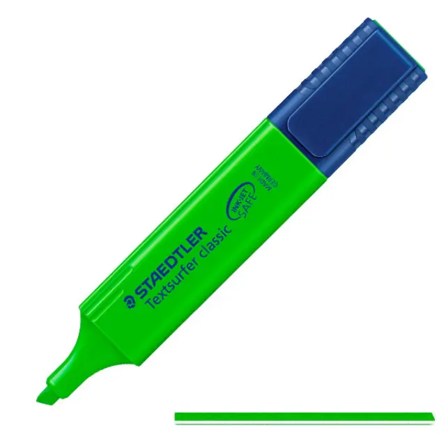 Staedtler Μαρκαδόρος Υπογράμμισης - Green
