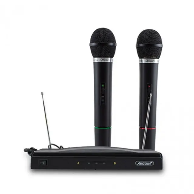Andowl Q-MIC590 Karaoke με Ασύρματα Μικρόφωνα 3