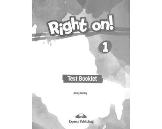 RIGHT ON ! 1 TEST