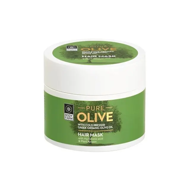 Body Farm Pure Olive Μάσκα Μάλλιων Θρέψης & Αναδόμησης 200ml
