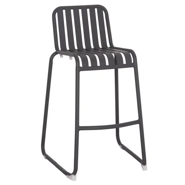 ΣΚΑΜΠΟ ΜΠΑΡ ΑΛΟΥΜΙΝΙΟΥ FB96341.01 ΓΚΡΙ 47x56,5x98,5Υεκ.